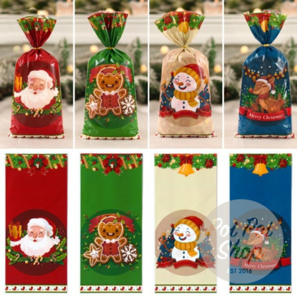 

Jual Kantong Permen Natal Christmas isi 50 Goodie Bag Candy Bag Souvenir - Mix isi 50 Diskon