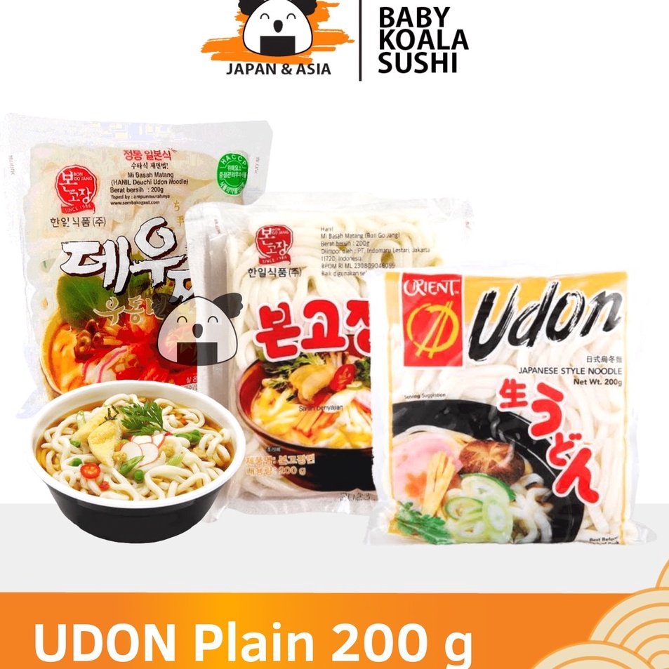 

GSPN8616 Ready Stok ORIENT Mie Udon Basah Plain 200 g Halal │ Import