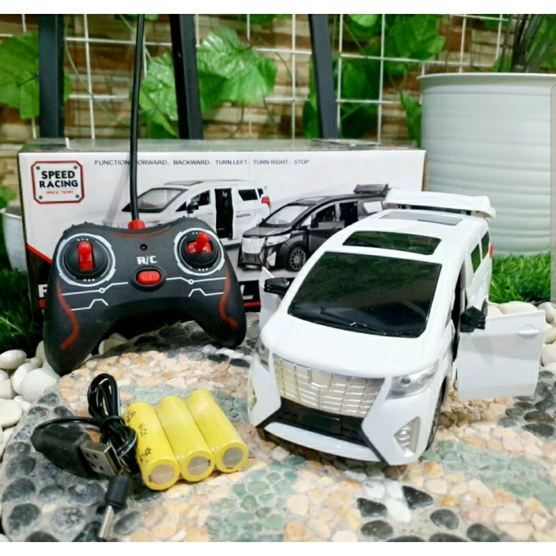 RC CAR ALPHARD AMBULANCE- MAINAN MOBIL REMOTE CONTROL - KADO ANAK