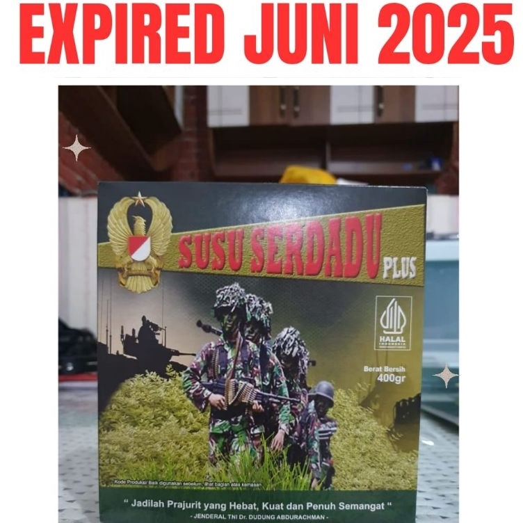

CPYF0260 Terbaru Ransum Susu Serdadu Vanila / FD3 imukal promilch
