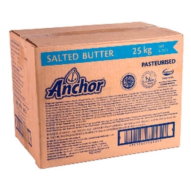 

LS86 Butter SALTED ANCHOR 1kg 3564