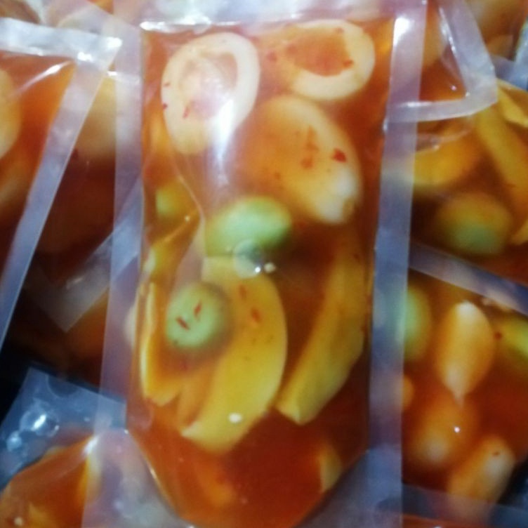 

ZCZL0095 【FSASH SALE】 Manisan buah mix salak, mangga, dondong thailand, gula asli, kualitas premium, HALAL