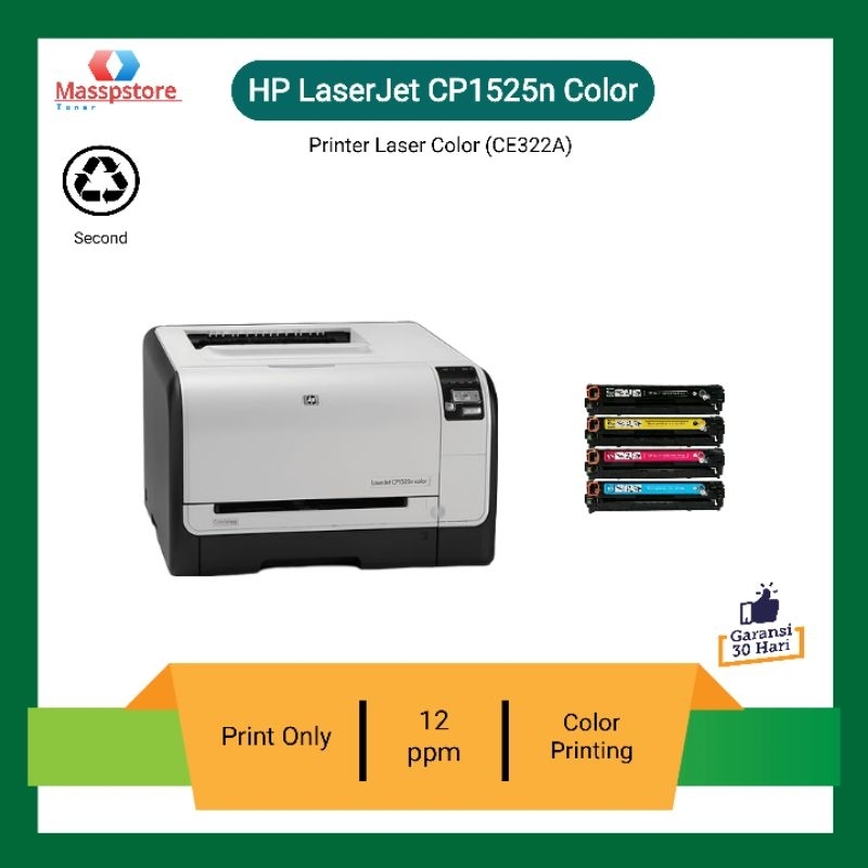 Printer Color Hp LaserJet CP1525n Printer Laser Color Printer Warna