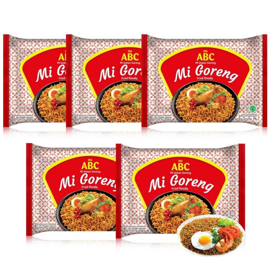 

PZHG6249 9.9 BRANDS FESTIVAL ABC Mi Instan Goreng 5 x 70 gr
