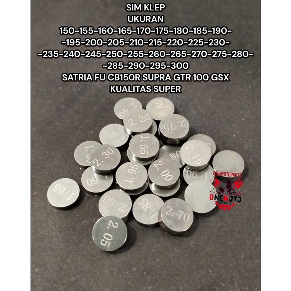 [EYL52] SIM KLEP PERBIJI UKURAN 150 155 160 165 170 175 180 185 190 195 200 205 210 215 220 225 230 