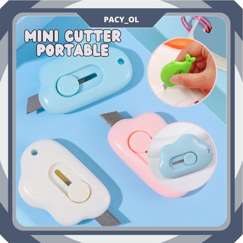 

Cutter mini portable motif lucu/kater mini/kater portable/cutter lucu/pisau mini