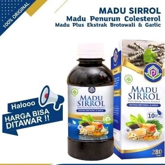 

madu SIRROL | atasi kolesterol | 280gr PH