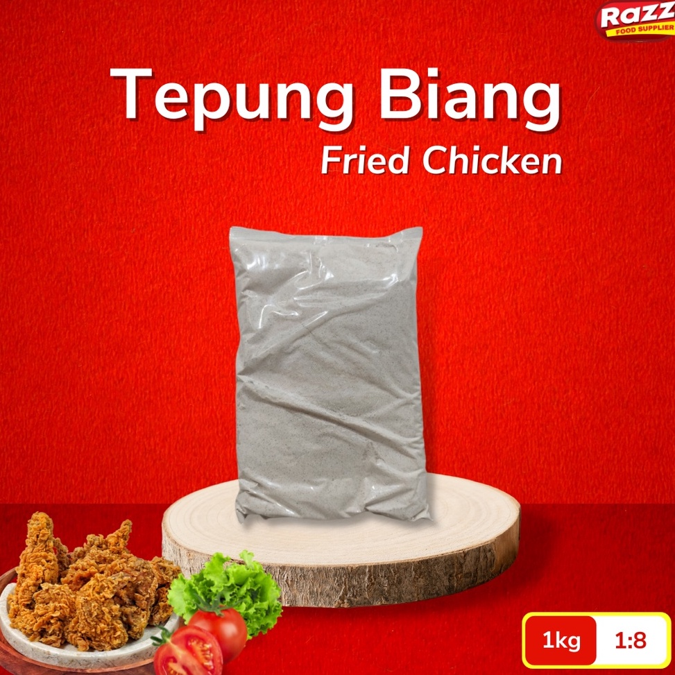 

DiSk0n Tepung Biang PREMIUM Fried Chicken 1kg 1:8 Murah
