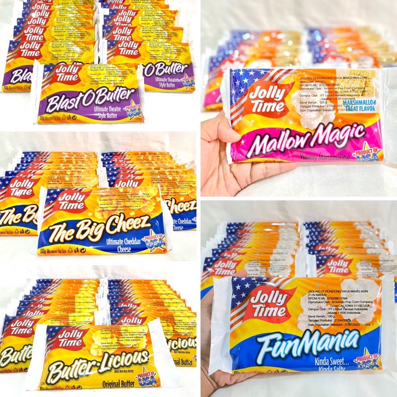 

42 Popcorn Jolly Time ✻Dijual