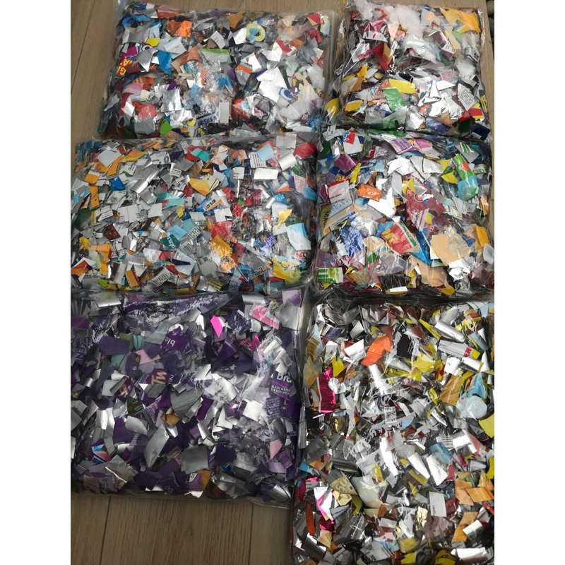 

Kemasan Plastik Bersih Gunting Potong ECOBRICK Cacah Prakarya Sekolah
