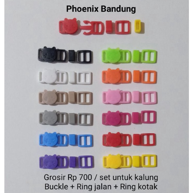 Dijual kakak Sodok / Buckle warna 1 cm motif ( 12 set)