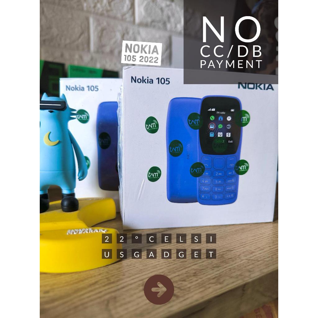 Nokia 105 2022 Garansi TAM | Original