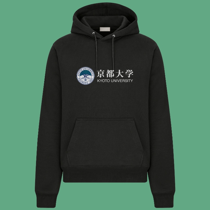 HOODIE Sweater KYOTO Daigaku University Japan switer fleece Clothing