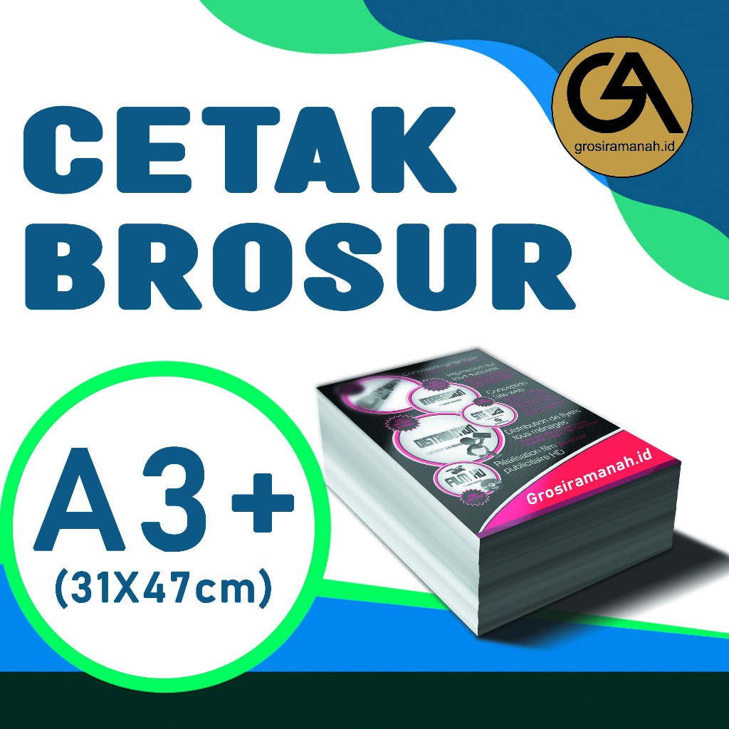 

Cetak Brosur A3+ (31x47cm) Murah ArtPaper 120-310 gsm