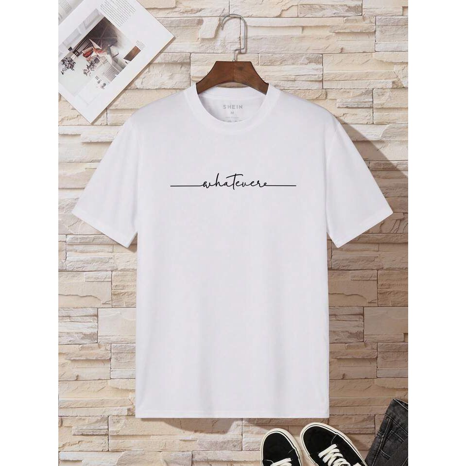 Kaos Putih Wanita Pria Kekinian Terbaru Bahan Tebal Premium Distro