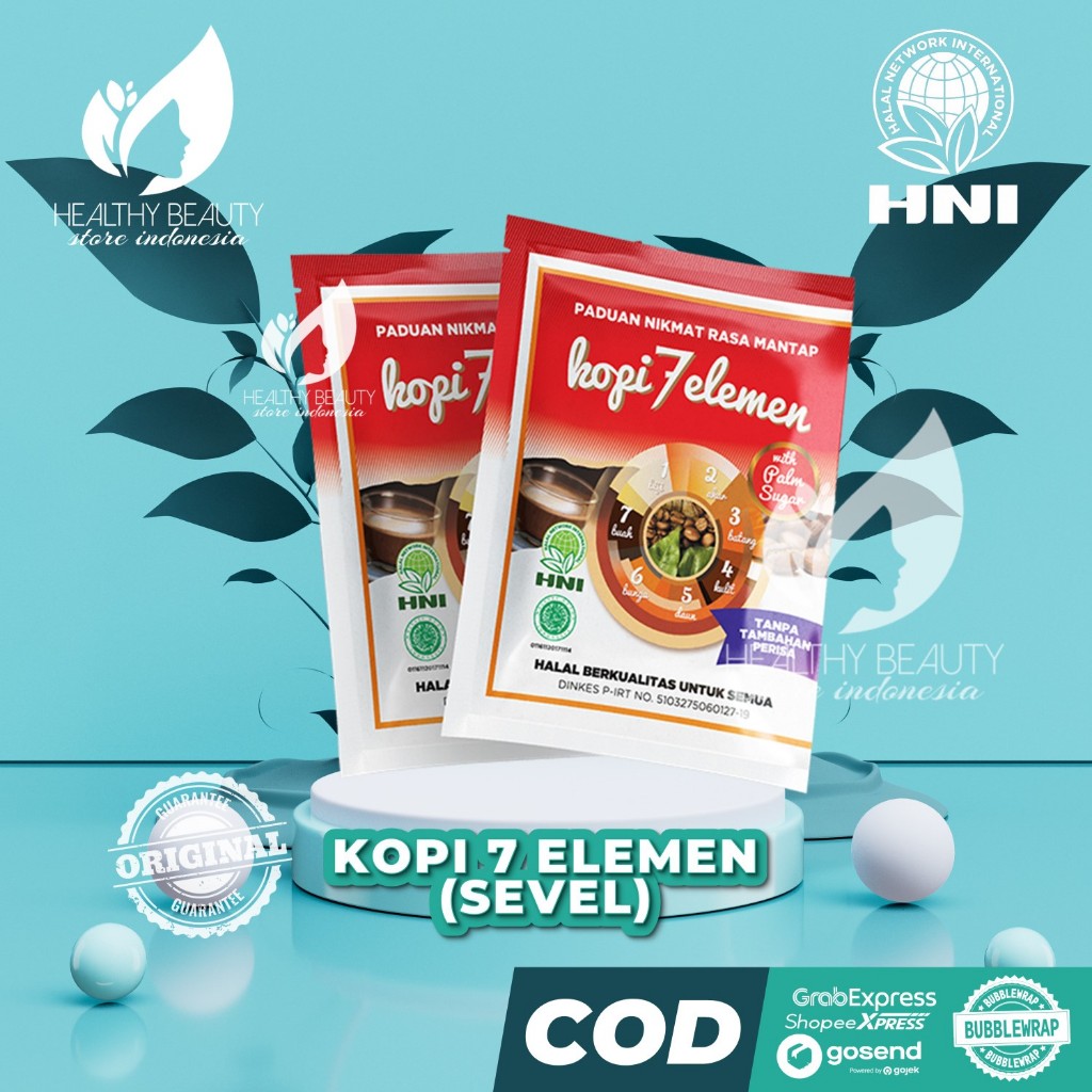 

Kopi Herbal aman di lambung Meningkatkan sistem kekebalan tubuh Kopi 7 Elemen HNI - HPAI