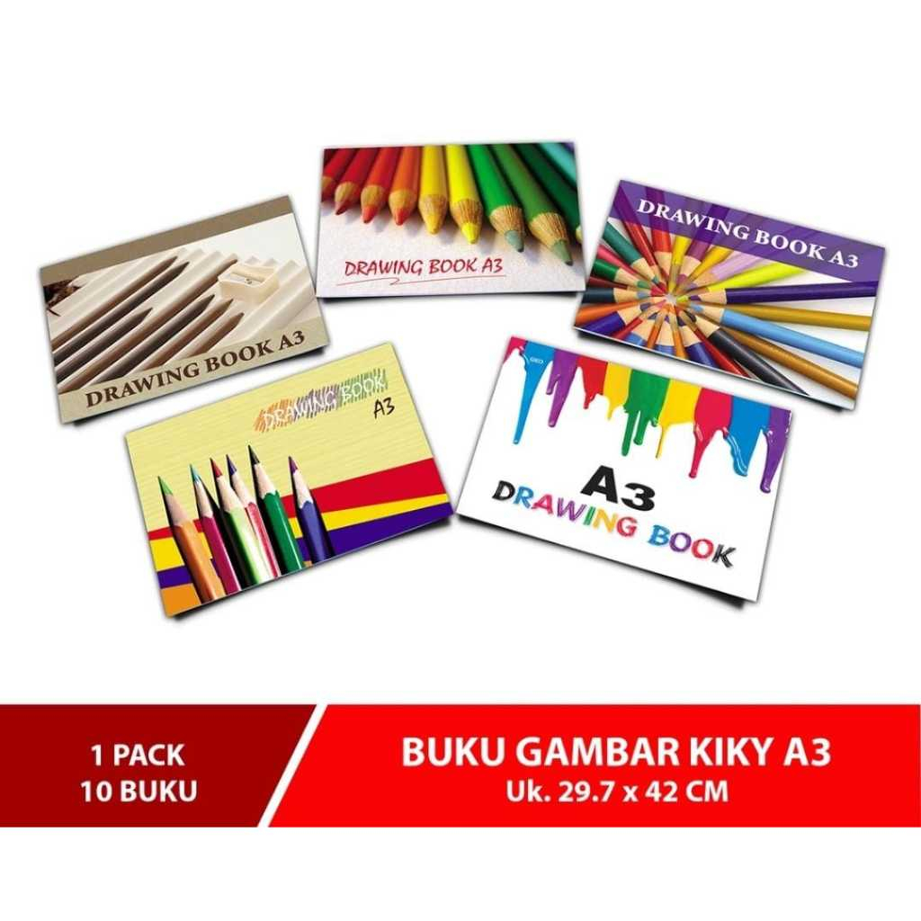 

Per Pcs Buku Gambar A3 / Drawing Book KIKY A3