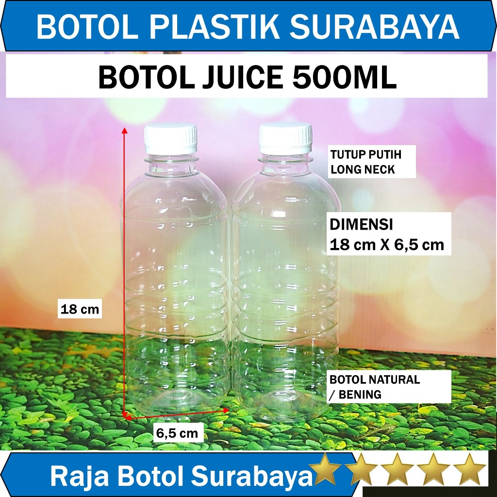 botol sinom 500ml juice 500 ml minuman sinom500 minuman500 plastik minuman jamu kopi Juice jambu apu