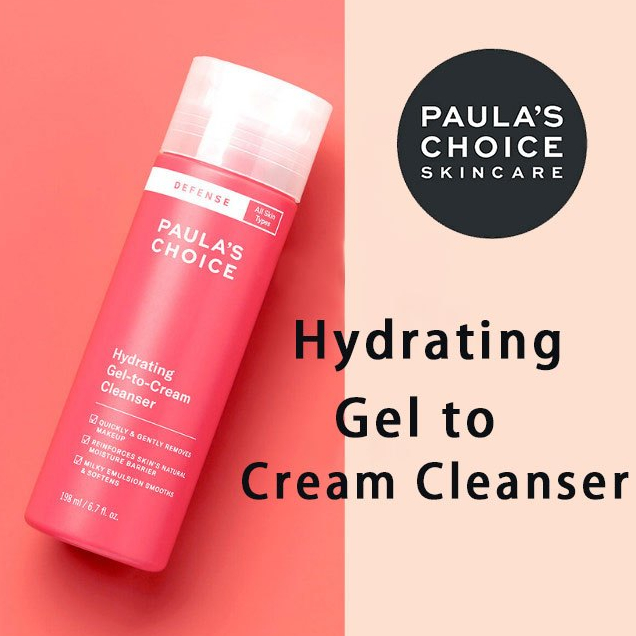 Paula's Choice Cleanser 198ML /Paula's Choice Defense Hydrating Gel-To-Cream /Paula's Choice Perfect