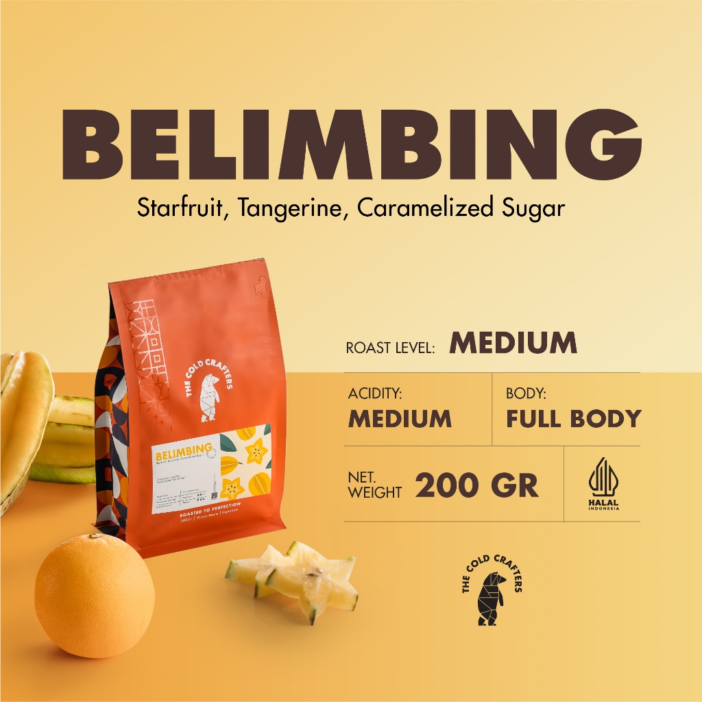 

Belimbing Single Origin Arabica Coffee Arabika Biji Kopi Bubuk Grade 1