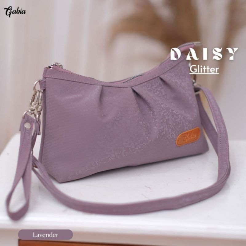 Daisy Glitter bag by gabia tas 2in1 bag tas selempang wanita clutch bag dompet pouch