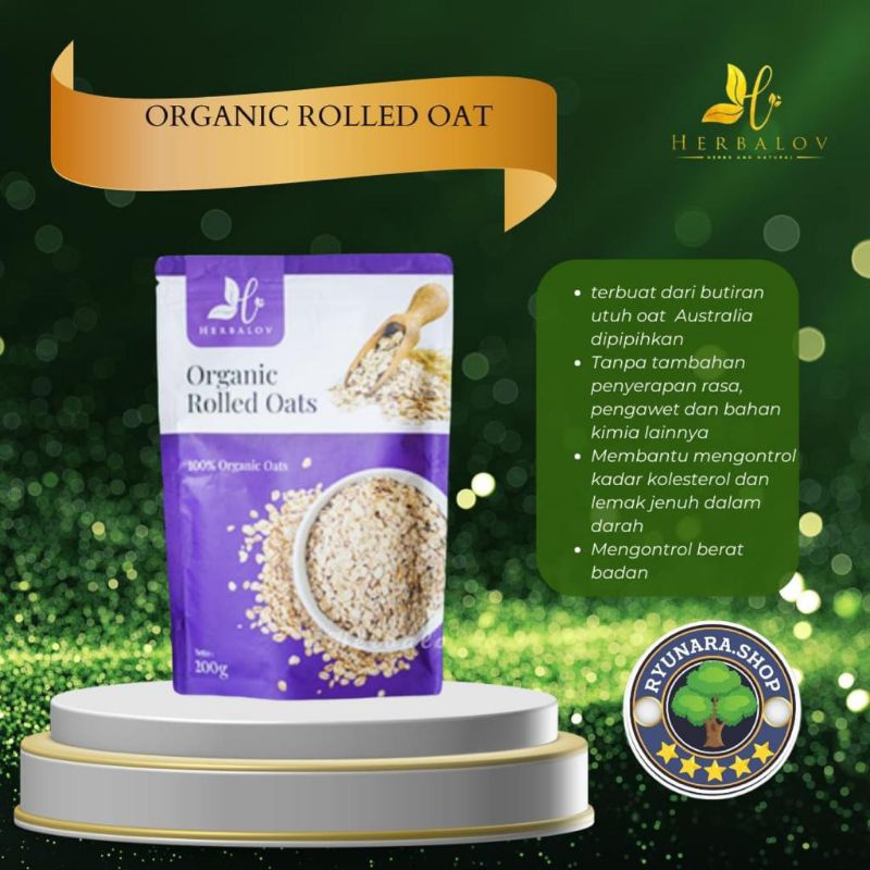 

ORGANIC ROLLED OATS by HERBALOV