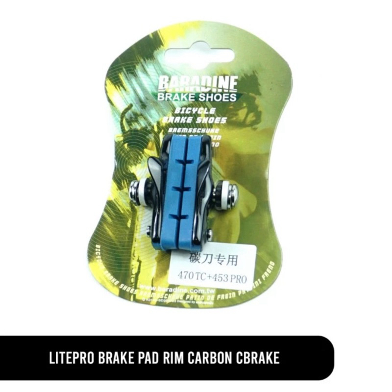 DL. LITEPRO BRAKE PAD RIM CARBON