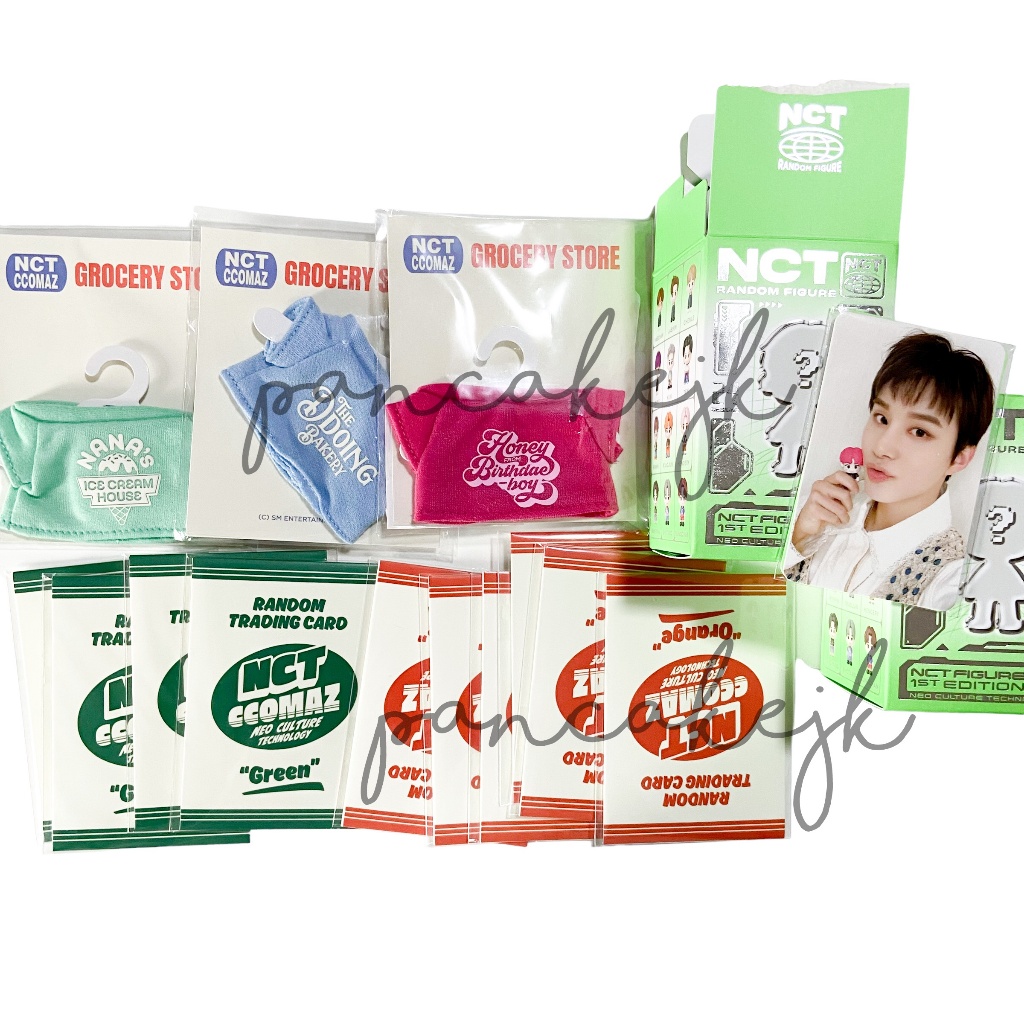 [ ready / pelunasan ] nct ccomaz md 127 dream wayv sealed trading card figure sealed [ jungwoo ] || 
