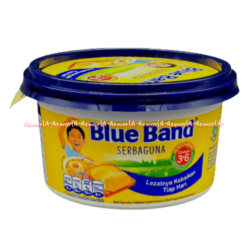 

Blue Band 250gr Mentega Serbaguna Mengandung Omega 3&6 Dan Vitamin Kemasan Cup Blueband