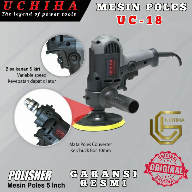 Mesin poles mobil disc polisher amplas pengkilap pemoles motor uchiha bor