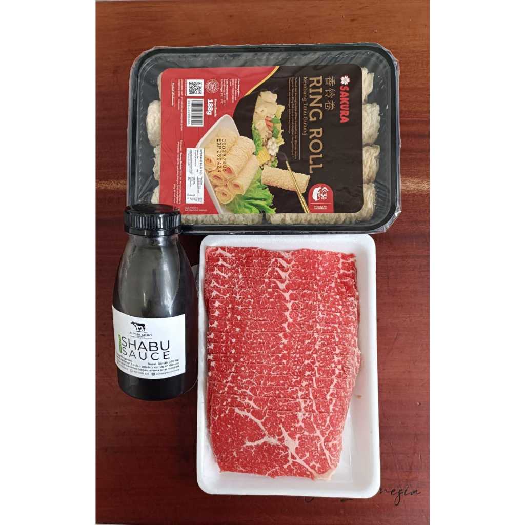 

Paket Shabu Wagyu MB 9
