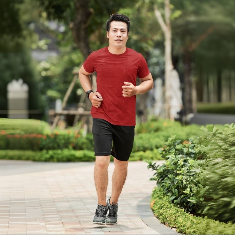 NEW PRODUCT Kaos Drifit Polos Premium Rhabit - Anti Bacterial, Anti UV, Quick Dry, SlimFit