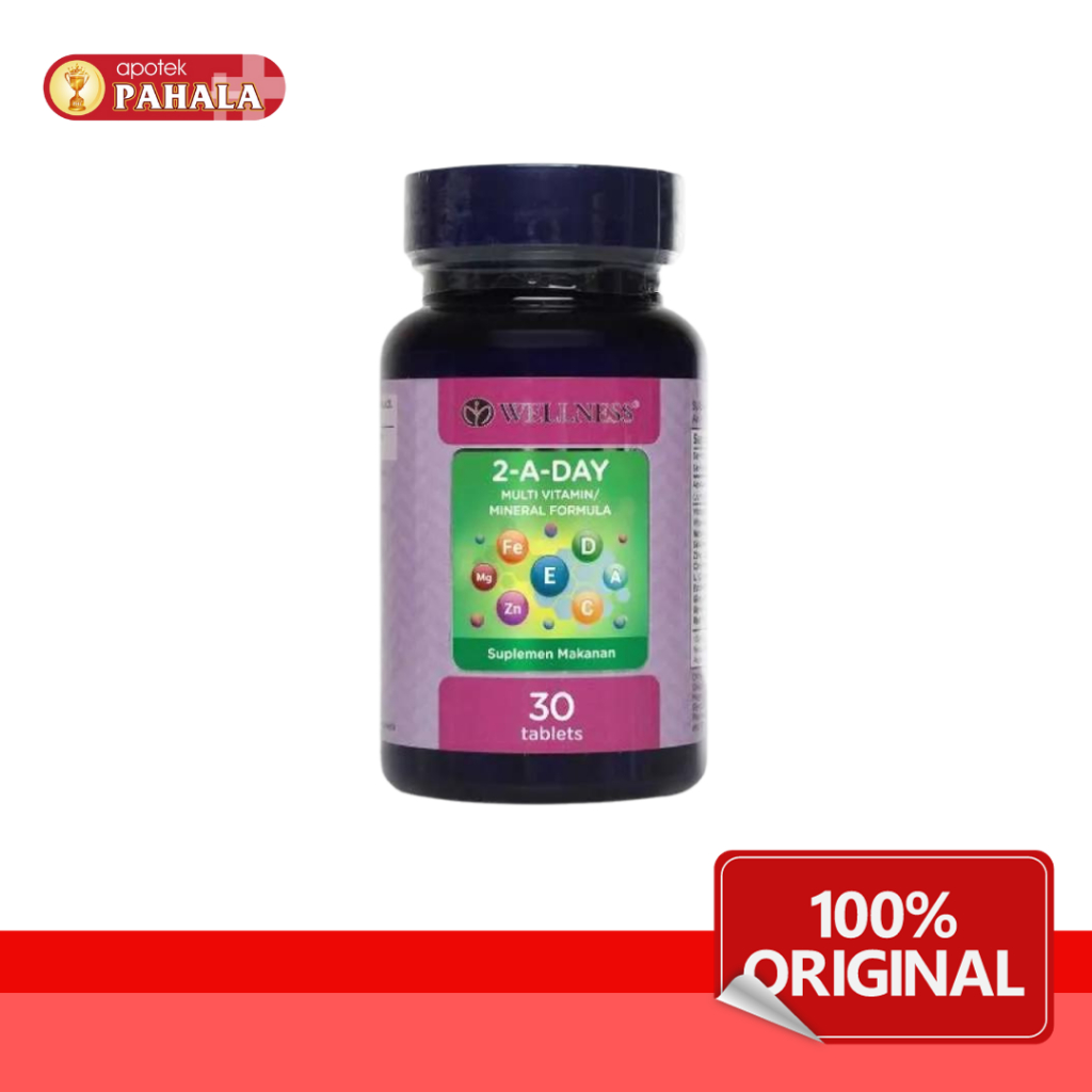 Wellness 2-A-Day Multivitamin Dan Mineral