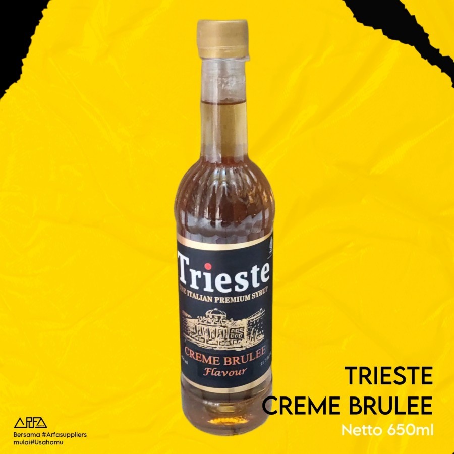 

Sirup Trieste Creme Brulee