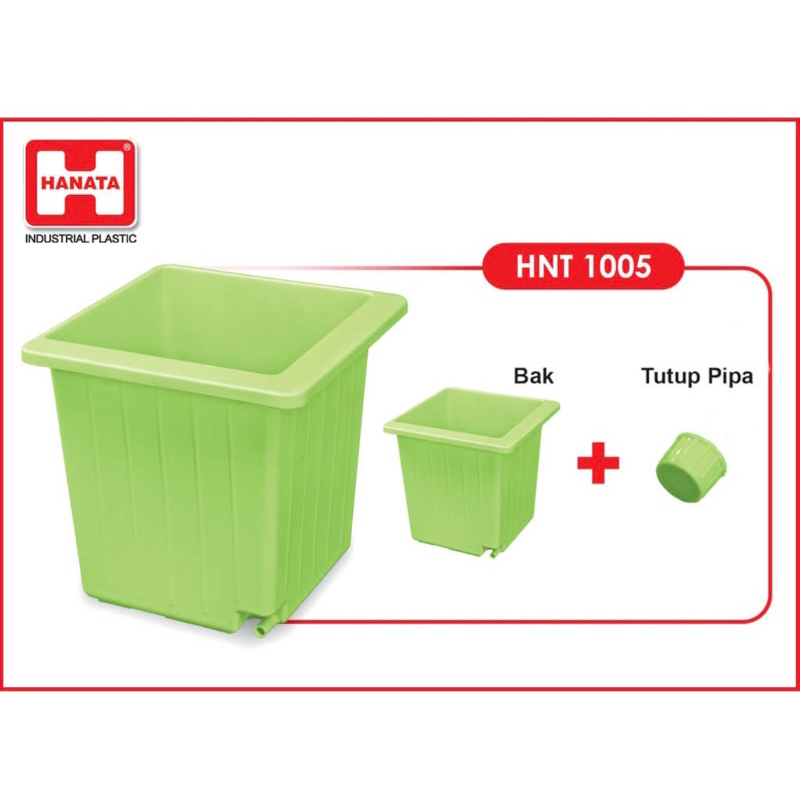 HANATA BAK AIR MANDi PLASTIK SEGI