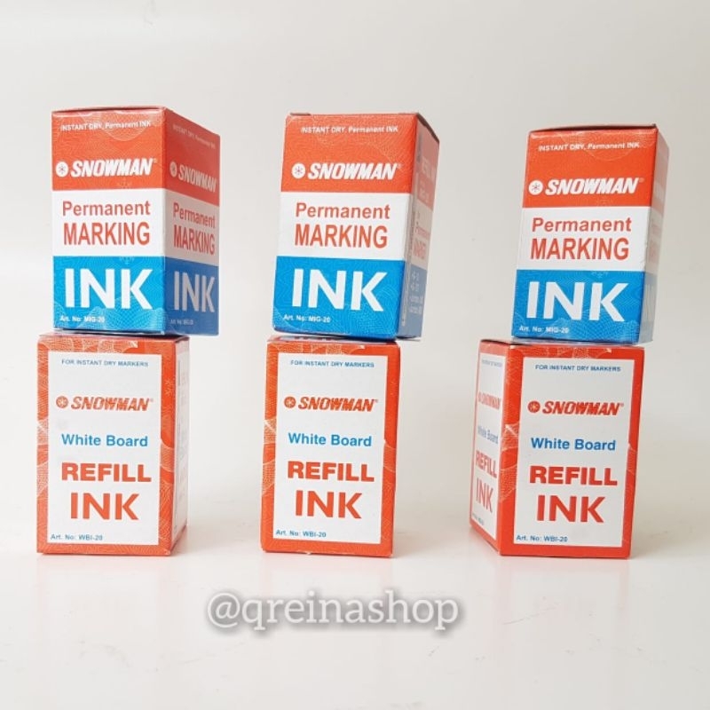 

(BISA COD) Refill Isi Spidol / Refill INK Snowman