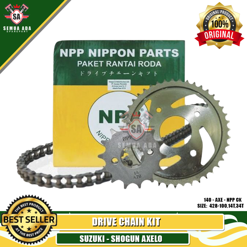 GEAR SET GEAR PAKET SUZUKI SHOGUN AXELO NPP