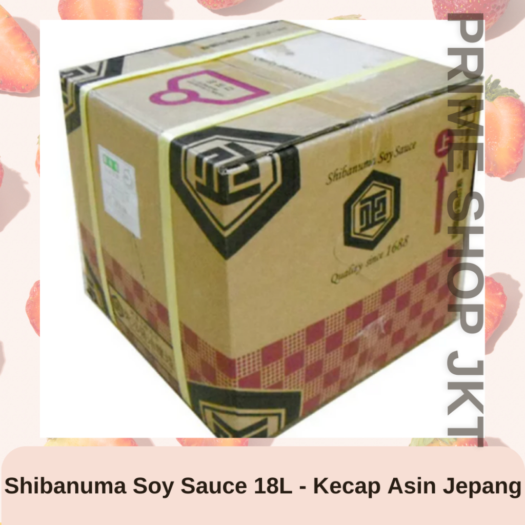 

Shibanuma Soy Sauce 18L Kecap Asin Jepang Soy Sauce Japan Import