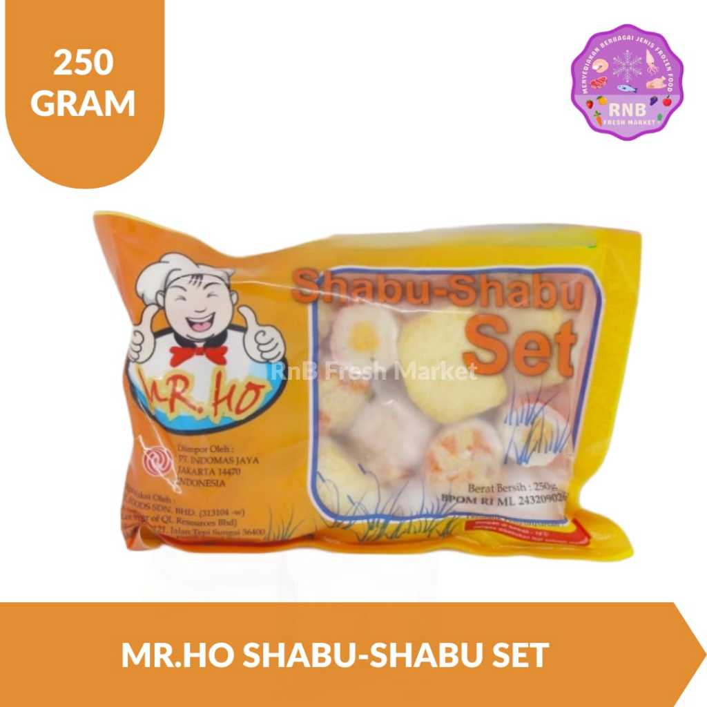 

Mr Ho Shabu-Shabu Set 250gr