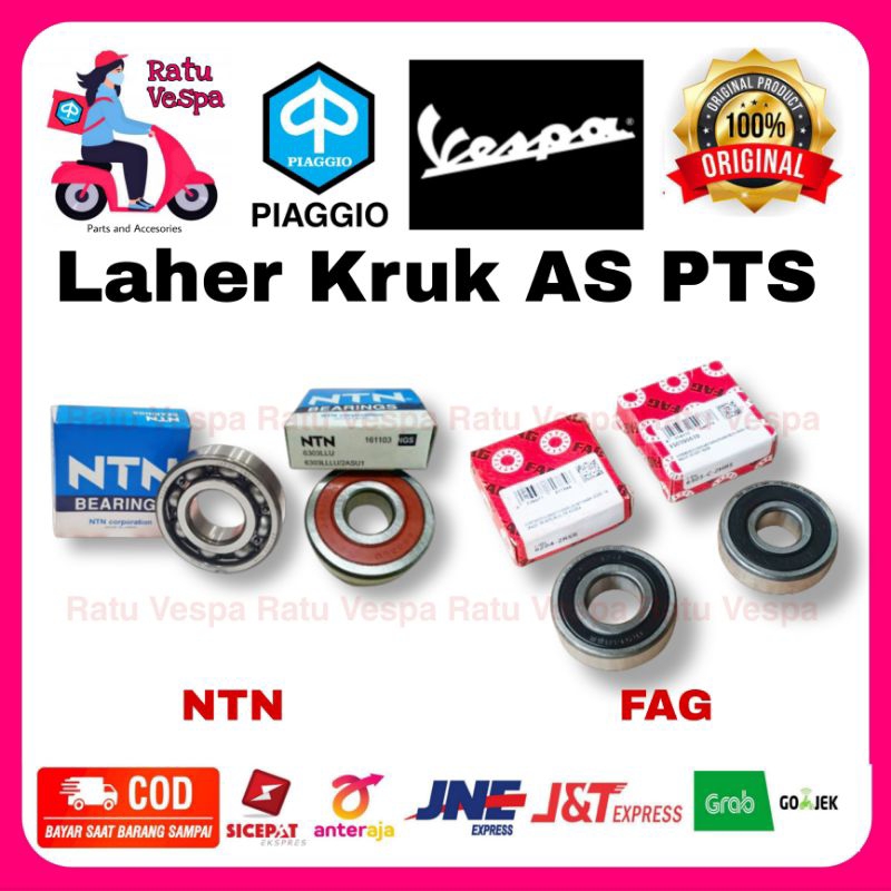 Bearing Laher Kruk AS Vespa PTS SMALLFRAME DARLING dll