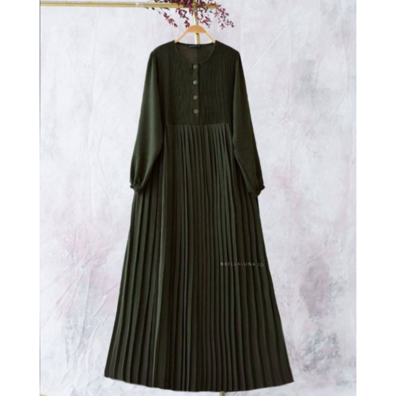 bellaluna shiqa pleated dress