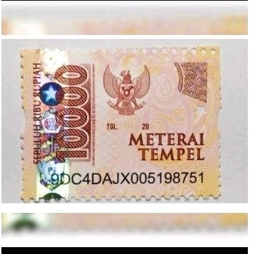 

Materai 10000