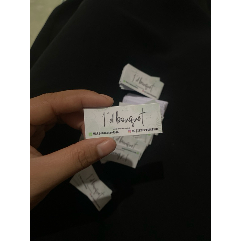

stiker bouquet | stiker label