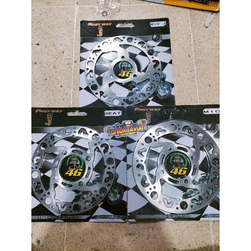 Piringan sunstar beat Mio Mio j Vario Mio M3 Mio z Scoopy dll disc cakram model sunstar ukuran stand