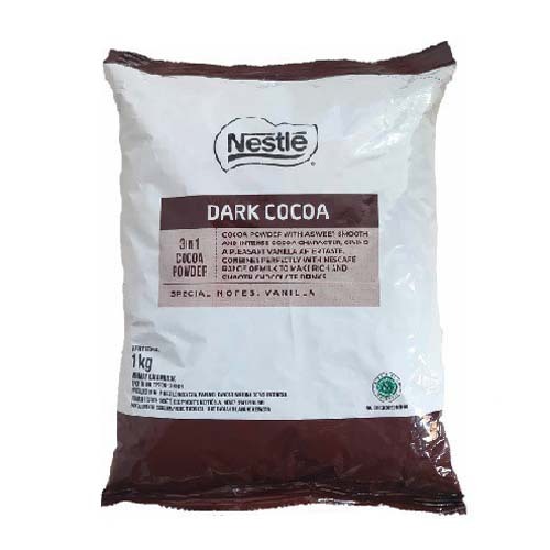 

Nestle dark chocoa 1kg / bubuk minuman daark chocolate 1kg