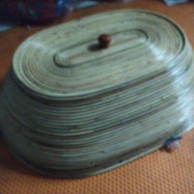 HJK tudung saji rotan ukuran standar