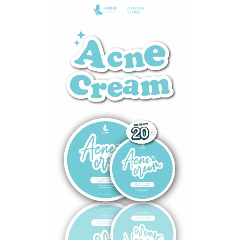 Totol Jerawat Acne Cream Kakha by Enha
