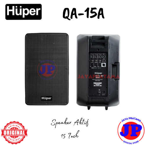 Huper QA-15A 2-Way Speaker Aktif 15 Inch Original QA15A