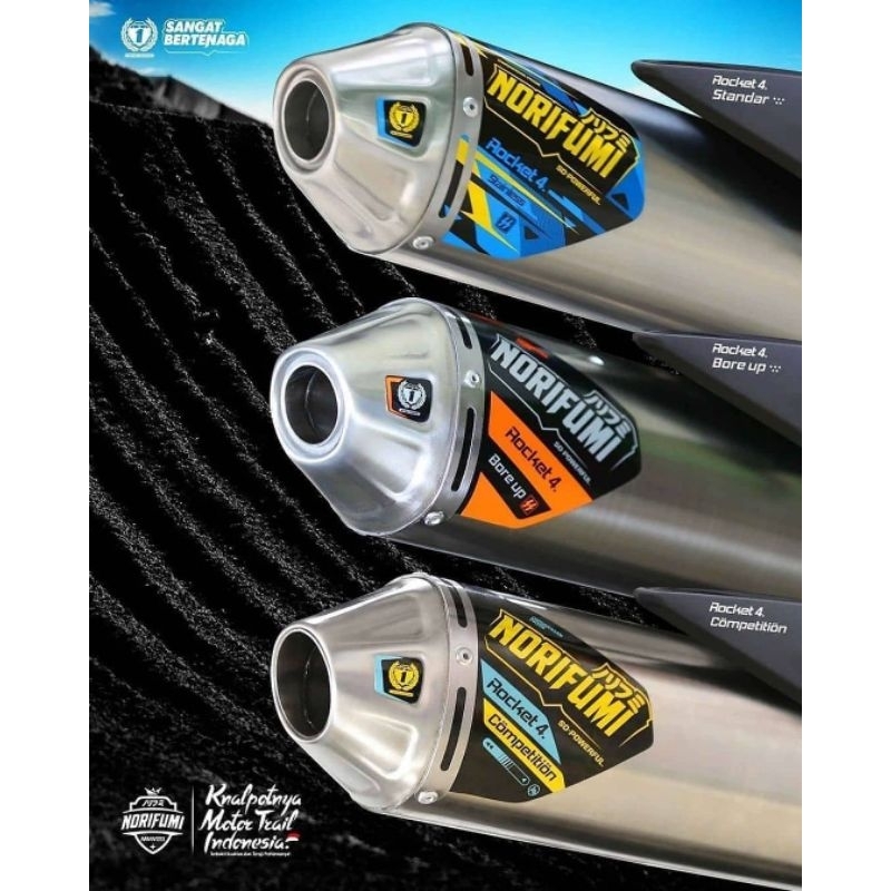 Knalpot norifumi pnp knalpot klx 150 knalpot dtracker 150 knalpot crf 150l wr 155 supermoto trabas