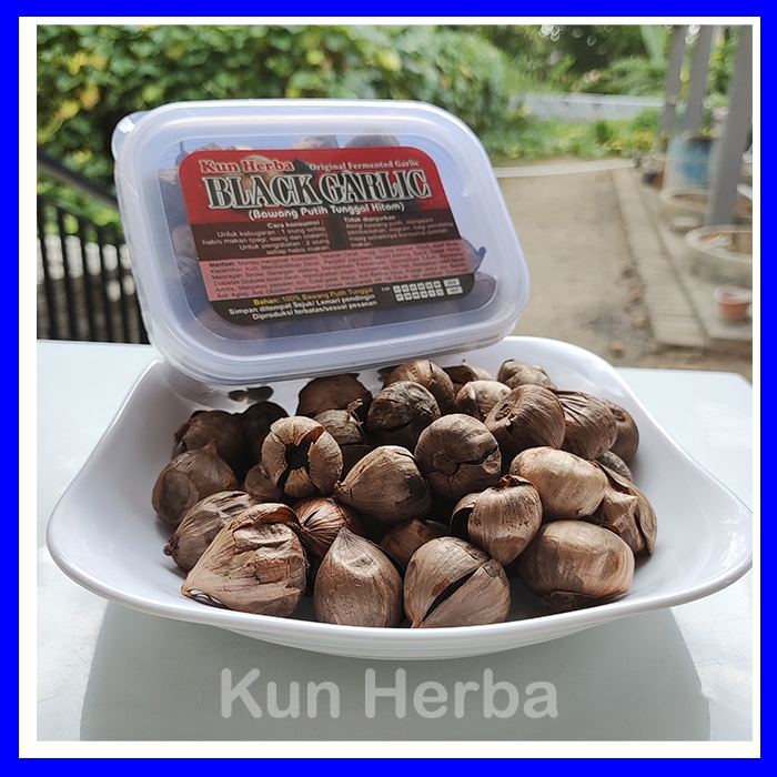 

RB Bawang Putih Hitam Tunggal 250 Gr Grade B Khasiat Sama Persis